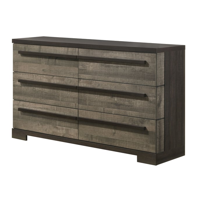 Crown Mark Remington Gray Ebony Dresser CRW-B8160-1