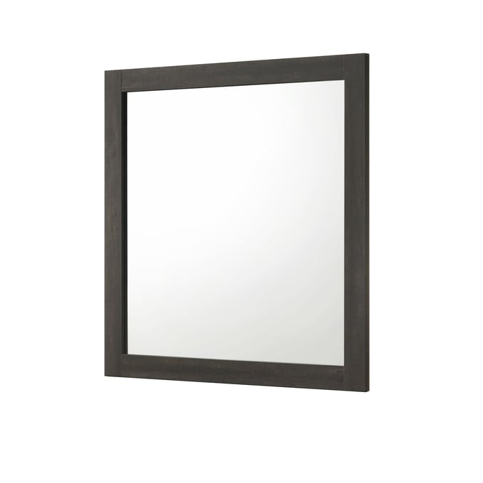 Crown Mark Remington Gray Ebony Mirror CRW-B8160-11