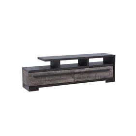 Crown Mark Remington Gray Ebony TV Stand