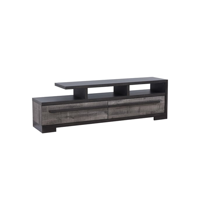 Crown Mark Remington Gray Ebony TV Stand CRW-B8160-9