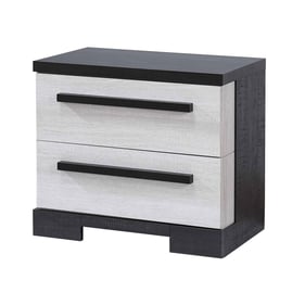 Crown Mark Remington Chalk Ebony Night Stand