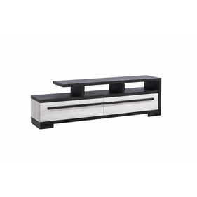 Crown Mark Remington Chalk Ebony TV Stand