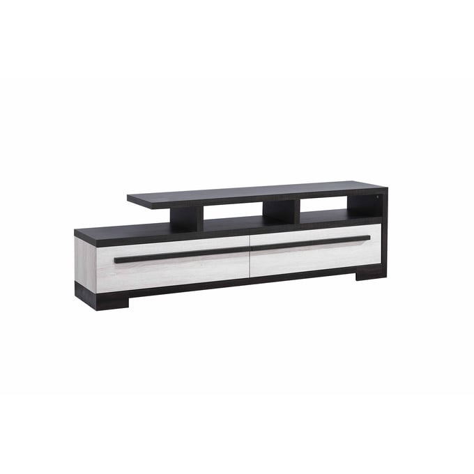 Crown Mark Remington Chalk Ebony TV Stand CRW-B8162-9