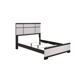 Crown Mark Remington Chalk Ebony Queen Bed