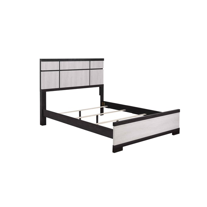 Crown Mark Remington Chalk Ebony King Bed CRW-B8162-K-BED