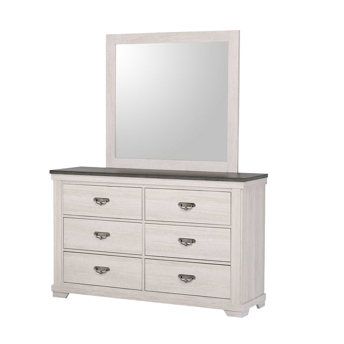 Crown Mark Leighton Dresser and Mirror CRW-B8180-DRMR