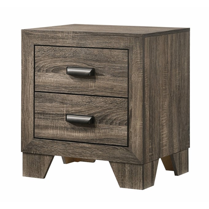 Crown Mark Millie Grey Night Stand CRW-B9200-2