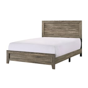 Crown Mark Millie Grey Queen Platform Bed