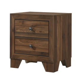 Crown Mark Millie Brown Cherry Night Stand