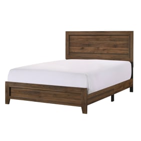 Crown Mark Millie Brown Cherry Queen Bed