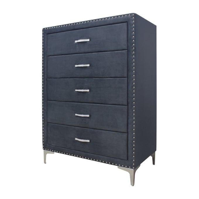 Crown Mark Lucinda Dark Grey Chest CRW-B9260-4