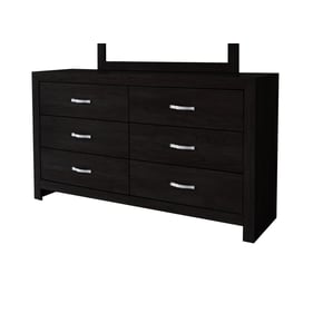 Crown Mark Jaylen Black Dresser