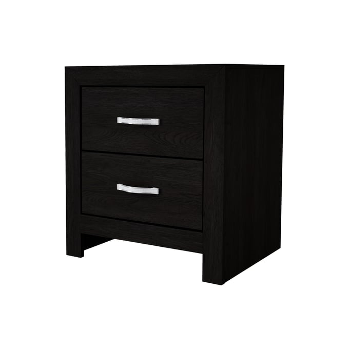 Crown Mark Jaylen Black Night Stand CRW-B9280-2