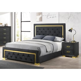 Crown Mark Pepe 4pc Bedroom Set With Queen Bed