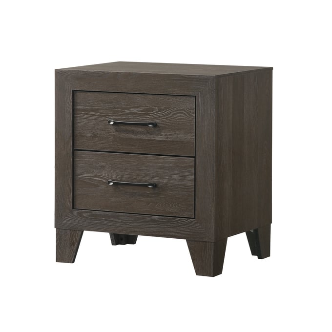 Crown Mark Hopkins Brown Night Stand CRW-B9310-2