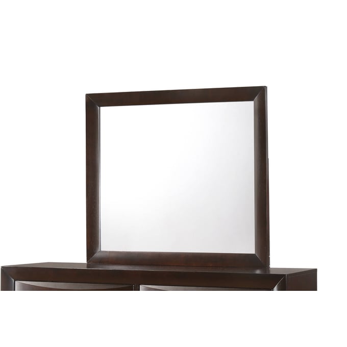 Crown Mark Emily Dark Cherry Mirror CRW-B4260-11