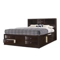 King Storage Bed