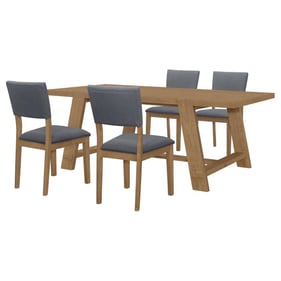 Coaster Furniture Sharon Brown 5pc Dining Room Set