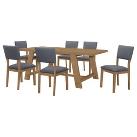 Coaster Furniture Sharon Brown 7pc Dining Room Set