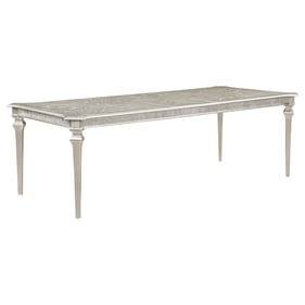 Coaster Furniture Evangeline Silver Oak Rectangular Dining Table