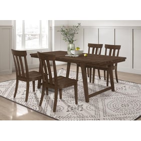 Coaster Furniture Reynolds Brown Oak 5pc Dining Room set