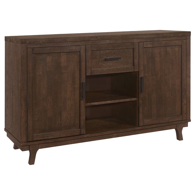 Coaster Furniture Reynolds Brown Oak 2 Door Sideboard Server CST-107595