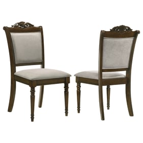 2 Coaster Furniture Willowbrook Brown Side Chairs