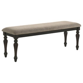 Coaster Furniture Bridget Charcoal Sandthrough Dining Bench