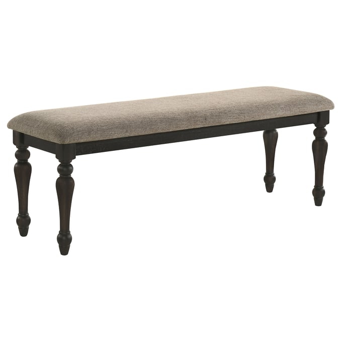 Coaster Furniture Bridget Charcoal Sandthrough Dining Bench CST-108223