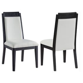 2 Coaster Furniture Brookmead Black Side Chairs