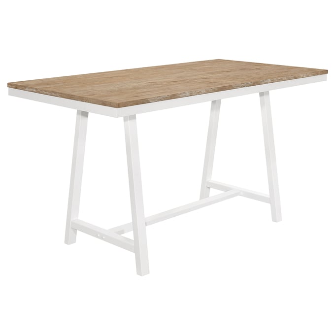 Coaster Furniture Hollis White Counter Height Table CST-122248