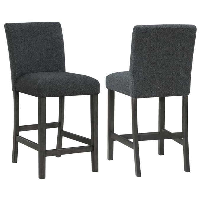 2 Coaster Furniture Alba Black Counter Height Chairs CST-123139