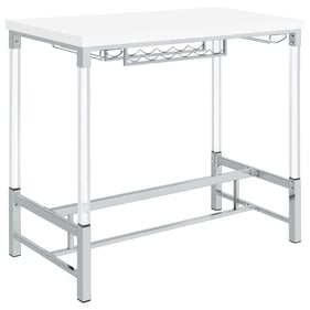 Coaster Furniture Norcrest White Bar Table