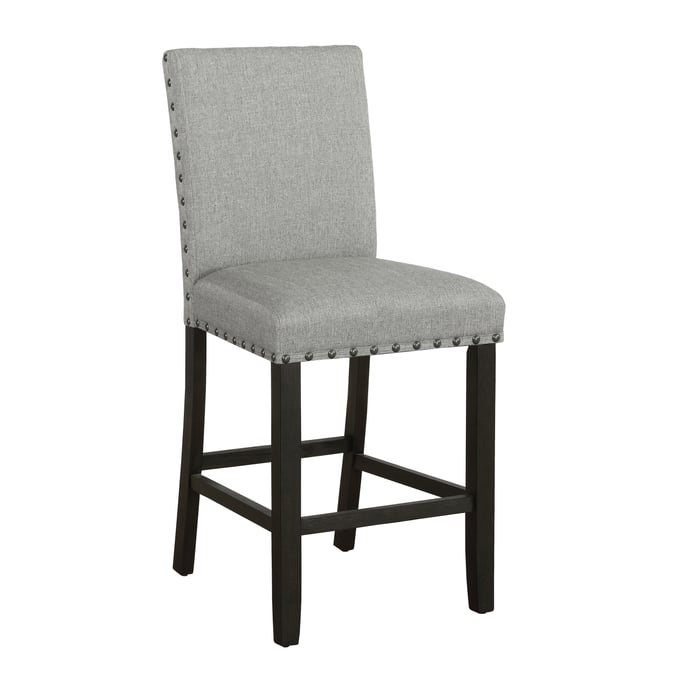 2 Coaster Furniture Kentfield Grey Antique Noir Counter Height Stools CST-193128