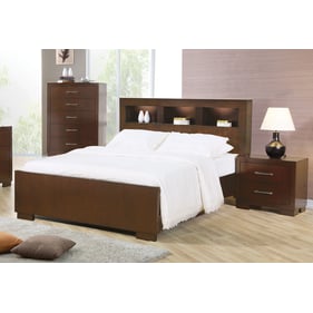 Coaster Furniture Jessica Cappuccino 4pc Bedroom Set With Queen Bed