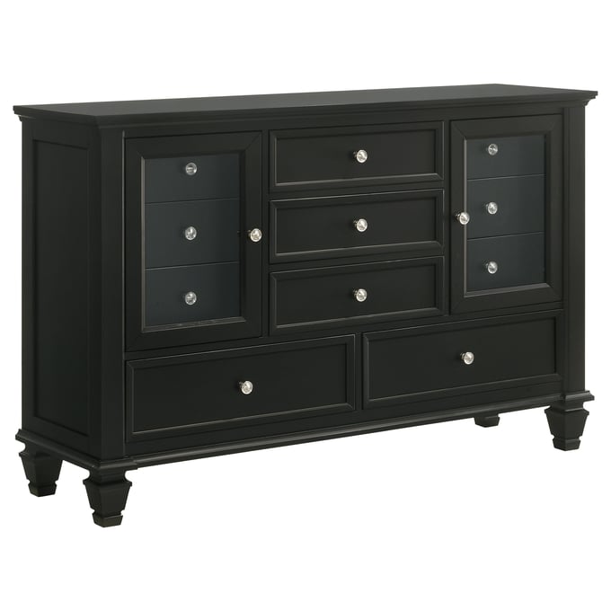 Coaster Furniture Sandy Beach Black Dresser CST-201323