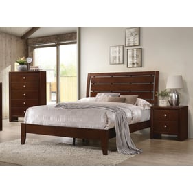 Coaster Furniture Serenity Rich Merlot 4pc Cal King Bedroom Set