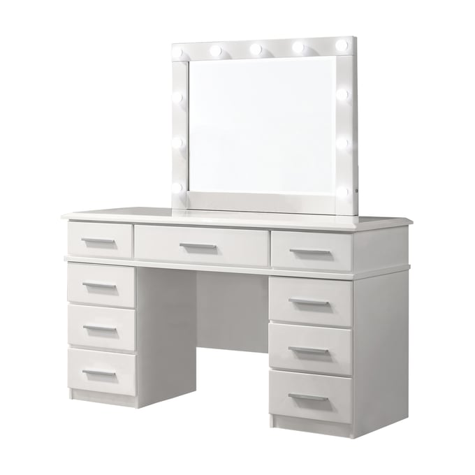 Percy - VANITY TABLE & MIRROR – Cal Deals Furniture & Mattress