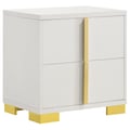 Marceline 2-drawer Nightstand White