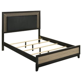 Coaster Furniture Valencia Light Brown Black King Bed