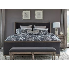 Coaster Furniture Alderwood Charcoal Grey 4pc King Bedroom Set