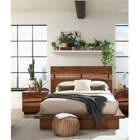 Coaster Furniture Winslow Smokey Walnut Coffee Bean 2pc Queen Bedroom Set