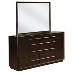 Coaster Furniture Durango Smoked Peppercorn Dresser and Mirror