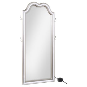 Coaster Furniture Evangeline Silver Oak Full Length Led Floor Mirror