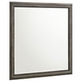 Janine Square Dresser Mirror Grey