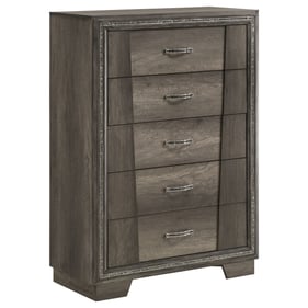 Coaster Furniture Janine Grey 5 Drawers Chest