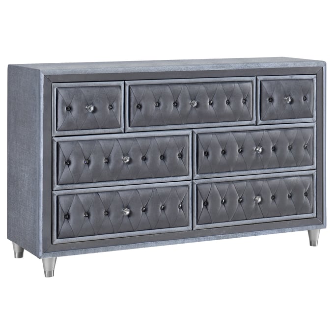 Coaster Furniture Antonella Grey 7 Drawers Dresser CST-223583