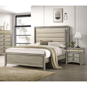 Coaster Furniture Giselle Brown 2pc Bedroom Set with King Bed