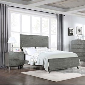 Coaster Furniture Nathan Grey 2pc Bedroom Set with Queen Panel Bed