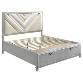 Coaster Furniture Veronica Silver King Storage Bed